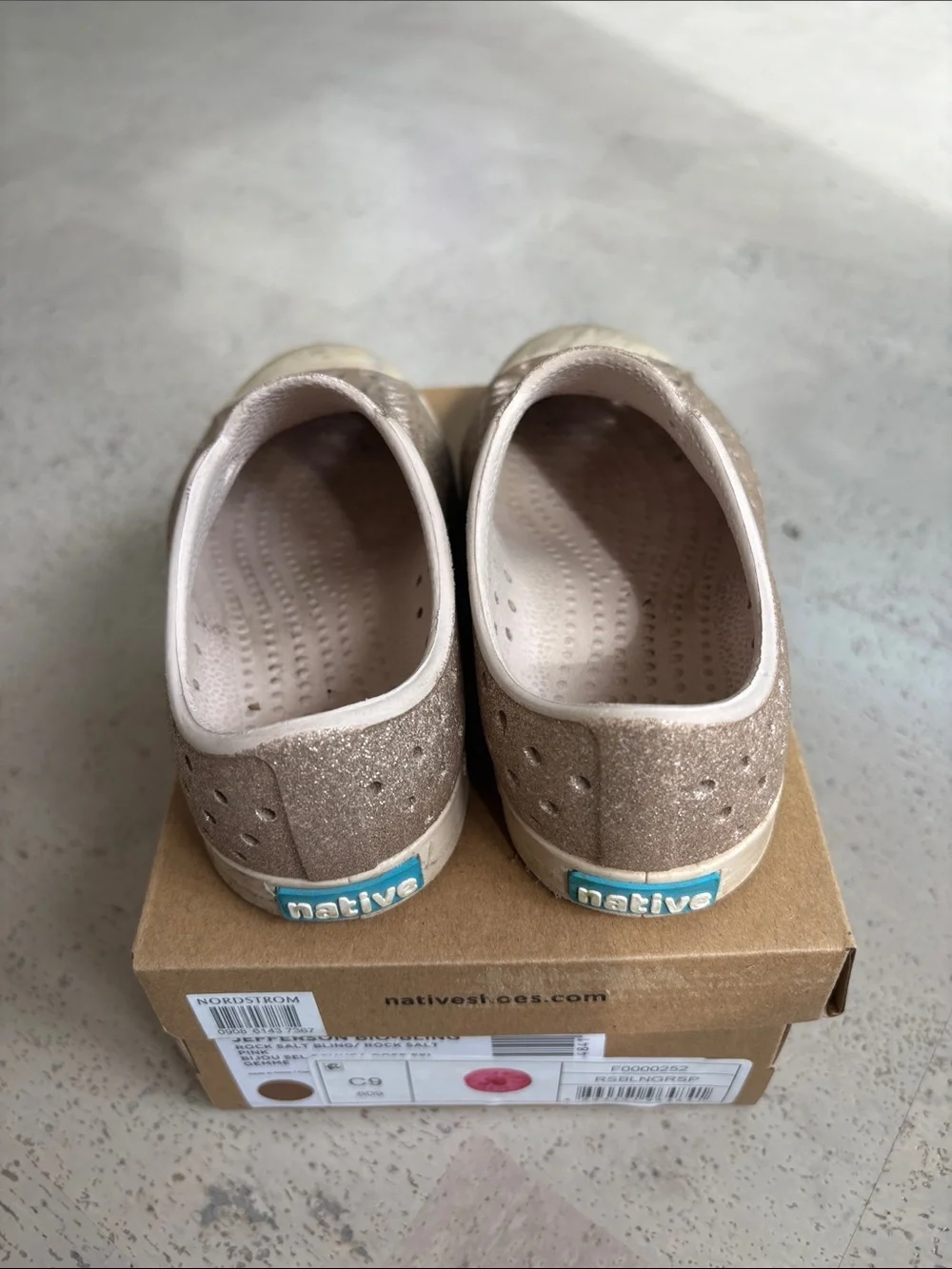 Native Jefferson Slip-On Sneakers - Metallic Rose